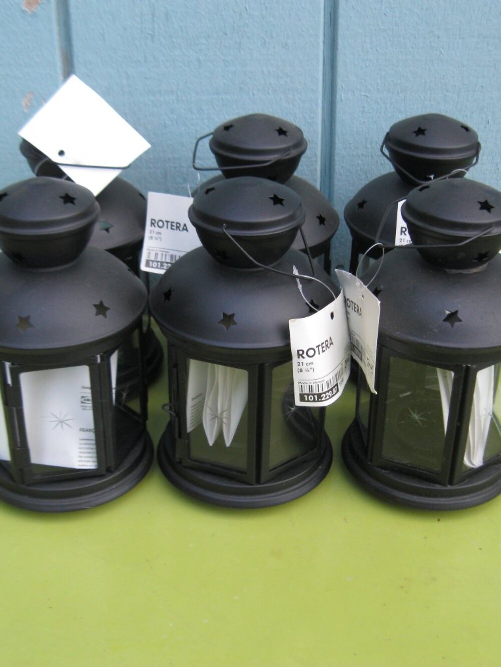 6 Rotera Ikea Tea Light Candle Holders Indoor/Outdoor
